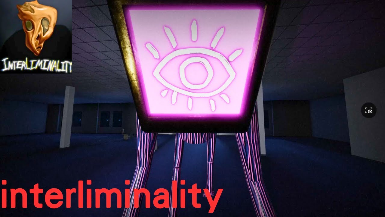今天我來玩一個恐怖遊戲叫做Interliminality ! 我會被裡面的怪物給嚇死嗎 ??? [ Interliminality第一章]
