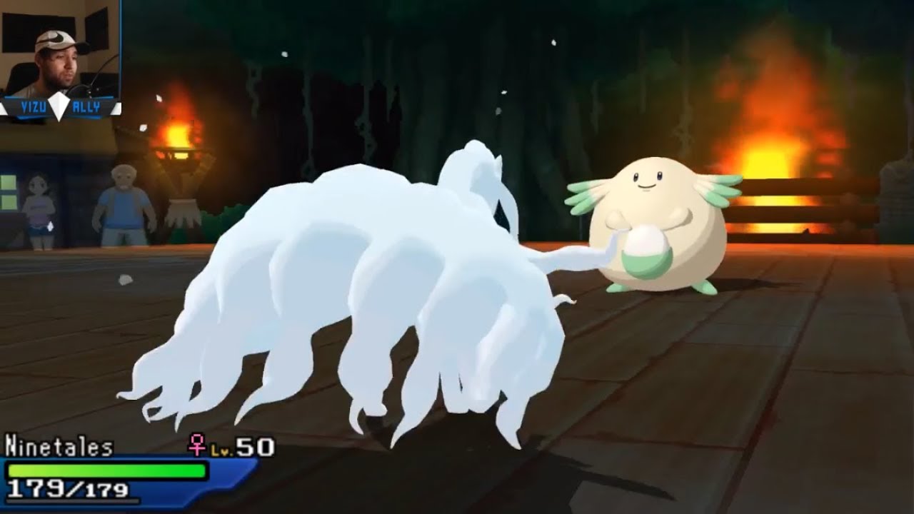 Alolan Ninetales THE MOVIE Pokemon Ultra Sun Ultra Moon: OU Wi-Fi Battle vs A LOT OF PEOPLE! (1080p)