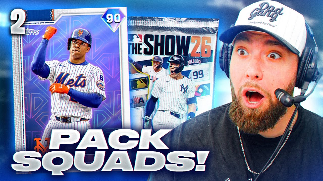 CLUTCH DIAMOND PULL!! Pack Squads #2 MLB The Show 26