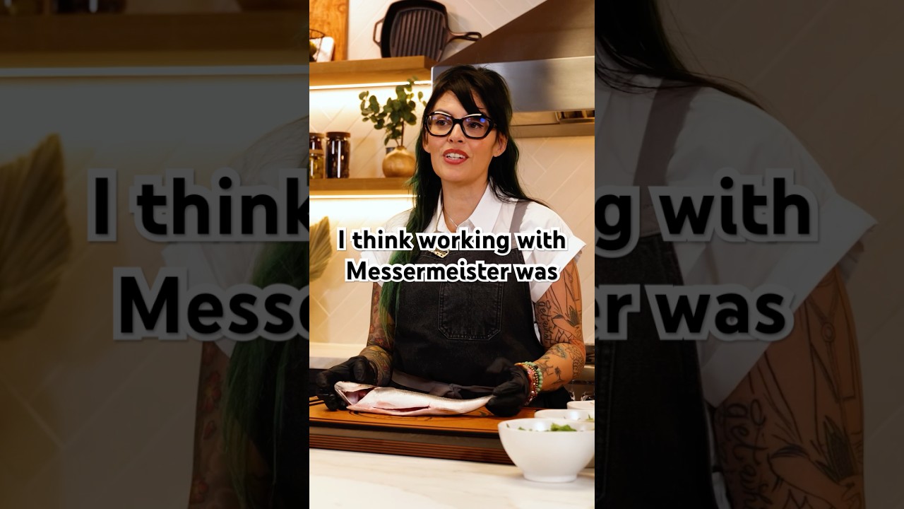 Chef Claudette Zepeda x Messermeister for The Forge Initiative (part 3 of 9) #knifeforlife