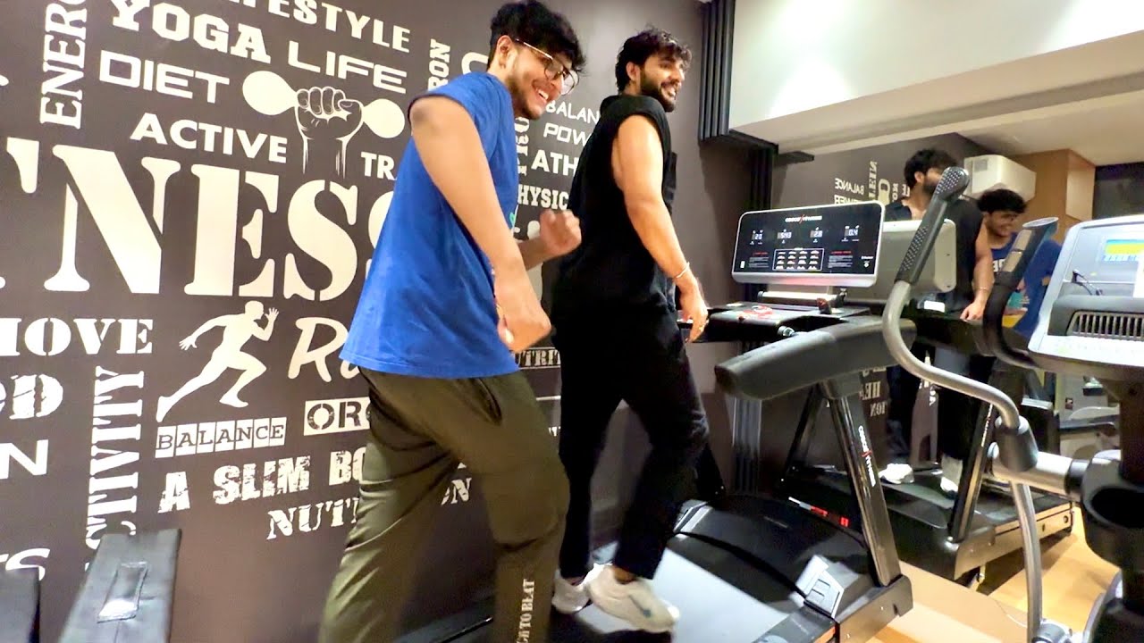 Nischay aur Abhishek ki gym mein bhi masti chal rahi hai