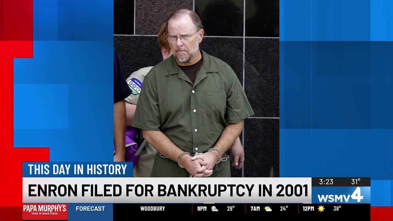 This Day in History: Enron filed for bankruptcy in 2001
