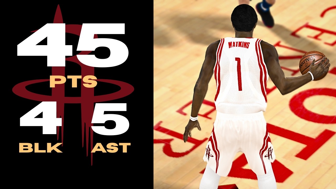 Omar Watkins CAREER HIGH 45 Points vs Spurs | March 11, 2011