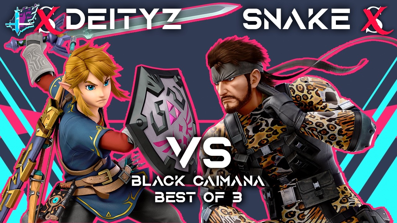 DeityZ (Link, Fox) Vs Snake (Snake) - Black Caimana