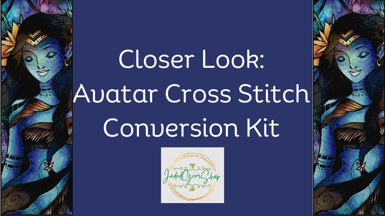 My Jaded Gem Shop Cross Stitch Conversion Kit Arrived!!!