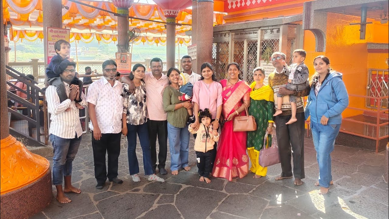 Maternal Family Get -Together..Vlog@pomojeresort .. चिकुची वाडी नरसोबाचीवाडी-खिद्रापूर.Full Enjoy 🦋🎉