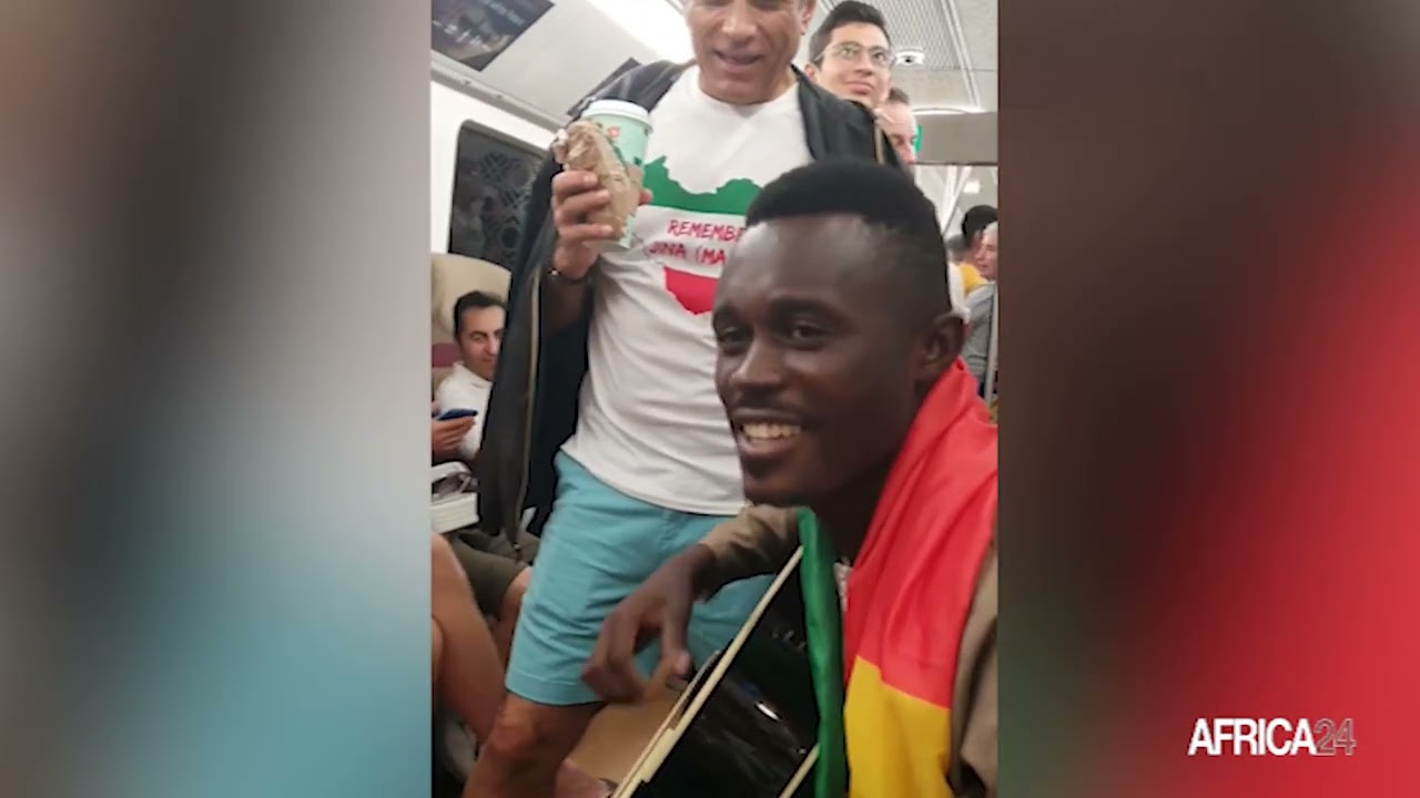 Cameroun : l'Artiste Vanister joue son mondial dans les rues de Doha