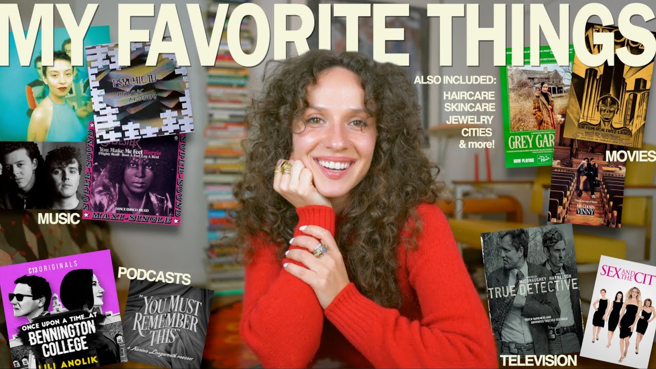My ALL TIME Favorite Things (movies, tv shows, podcasts, music, skincare, hair care & more!)