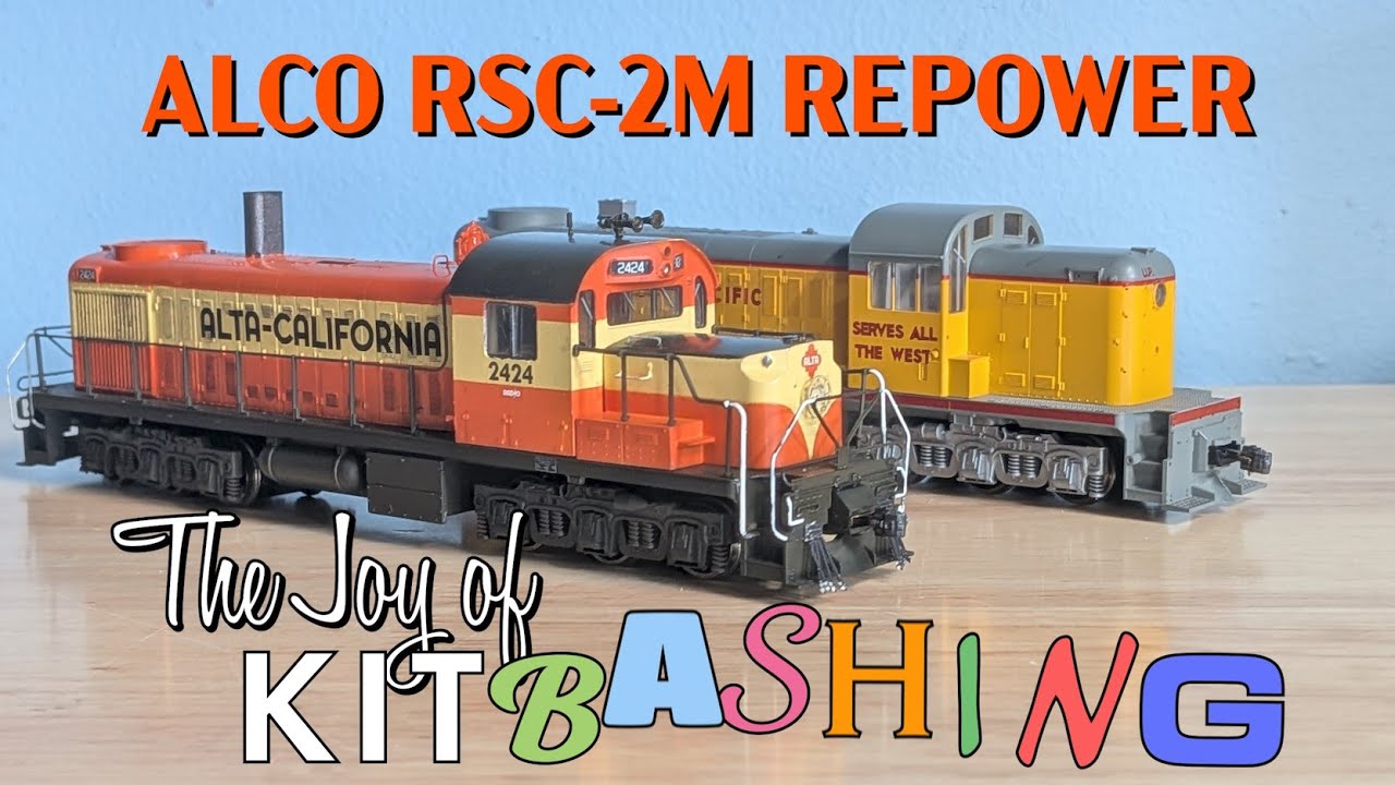 ALCO RSC-2M : The Joy of Kitbashing