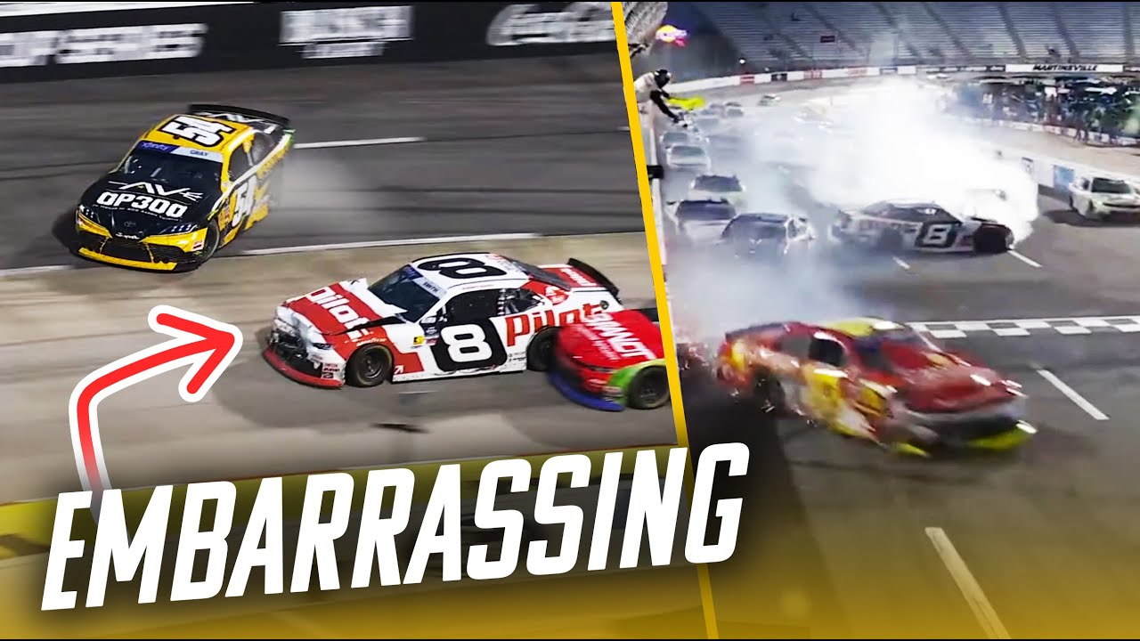 Что-то нужно менять | Реакция на WRECKFEST Martinsville Xfinity Series