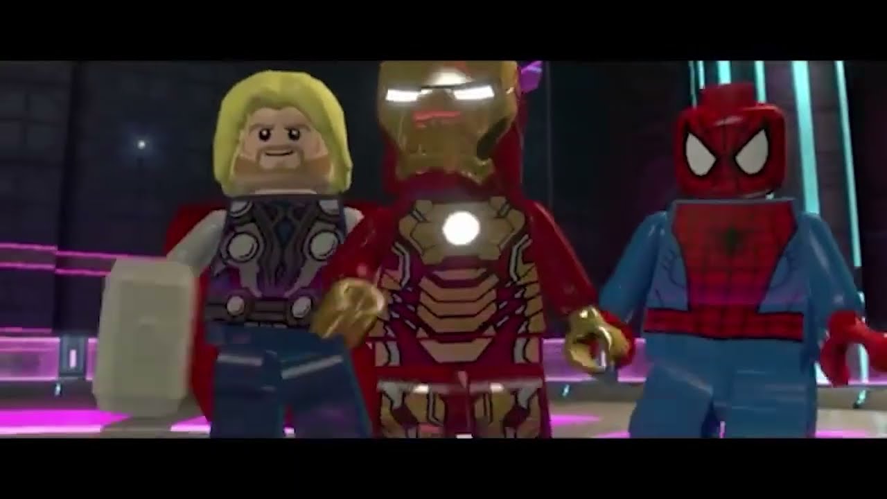 Lego Iron man (Updated) scenes
