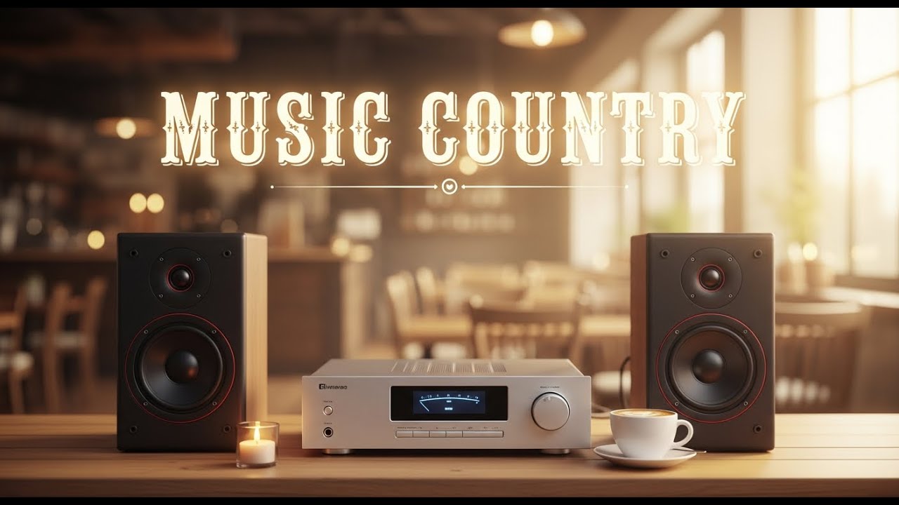 Country Music Open Road Night Journey 🚘 Soft Country Driving Songs Mix