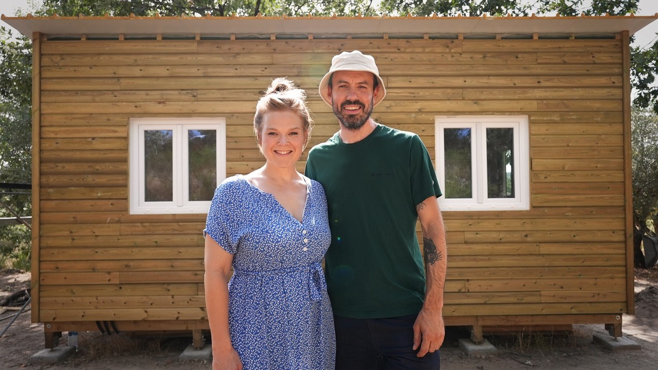It Finally Looks like a Wood Cabin! Cladding Our Little Home