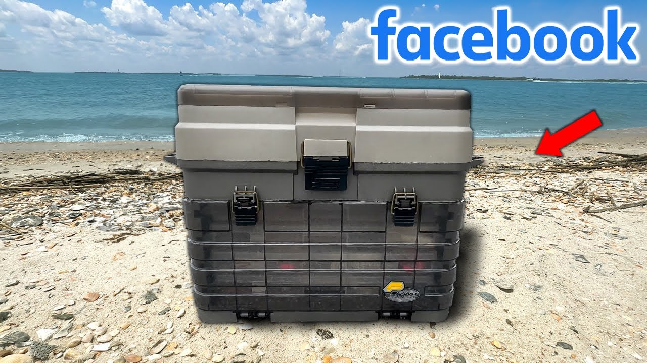 Я купил коробку с рыболовными снастями на торговой площадке Facebook (сундук с сокровищами)