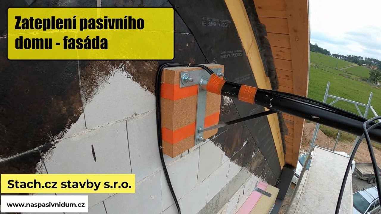 Zateplení pasivního domu   fasáda