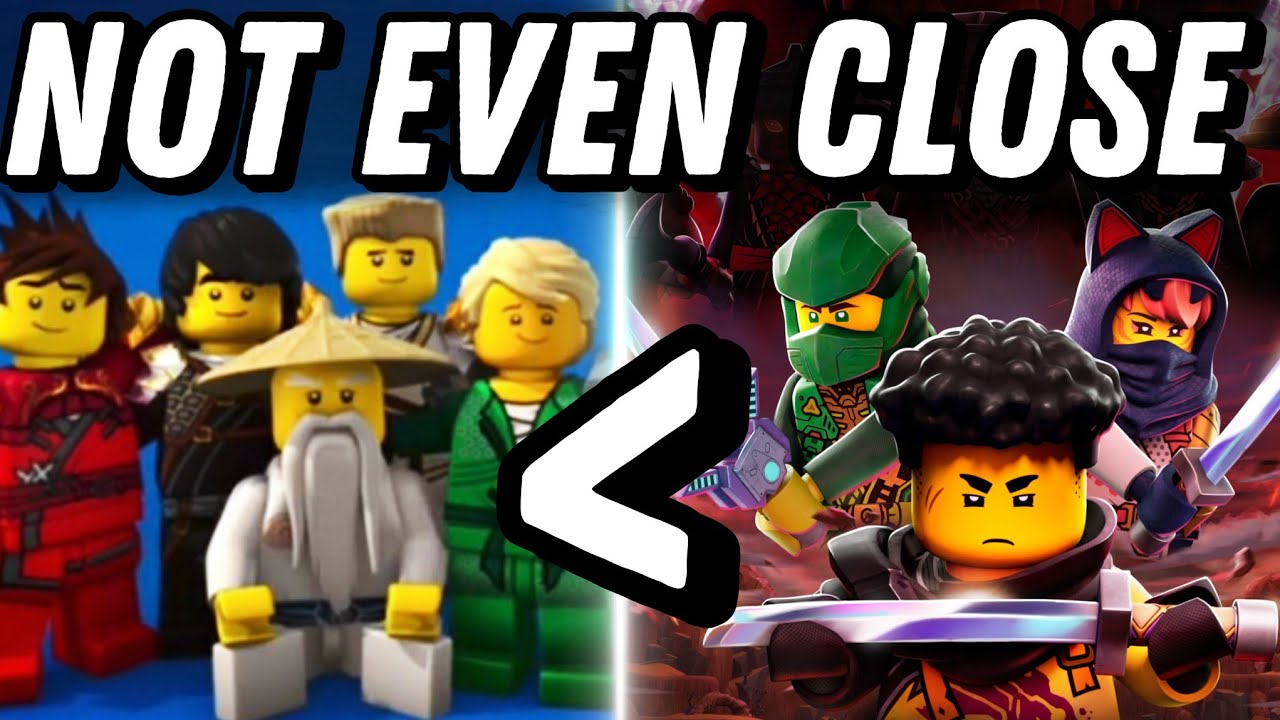 New Ninjago is WAY better than Old Ninjago