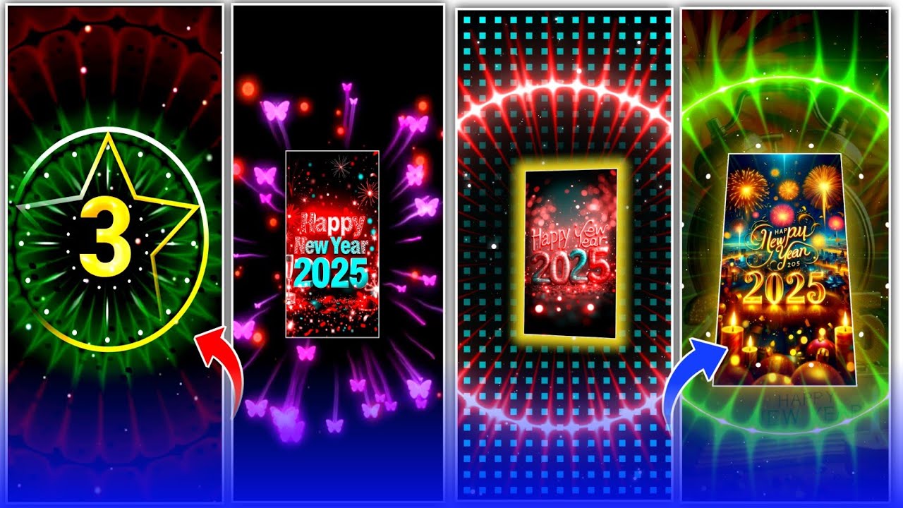 Happy New Year 2025 Video Editing | Kinemaster Video Editing | Happy New Year 2025 Dj Status Editing