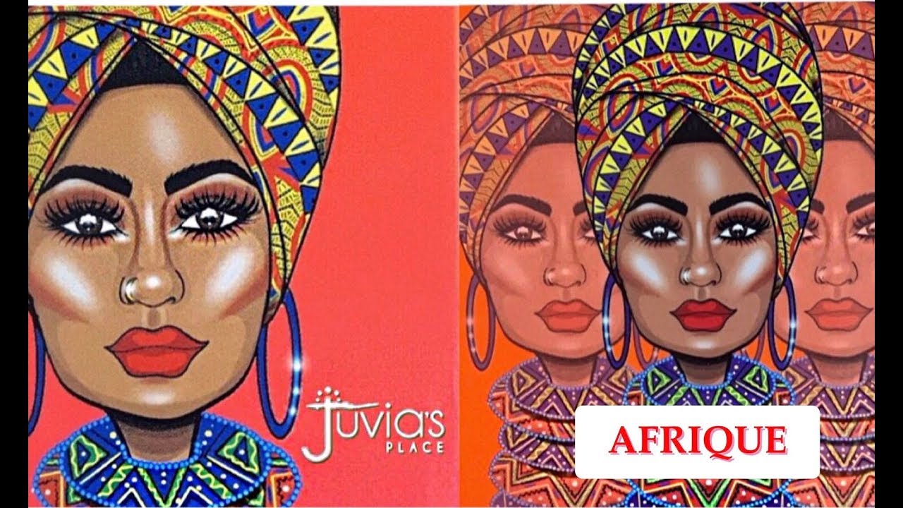 NEW JUVIA'S PLACE AFRIQUE COLLECTION | REVIEW & TUTORIAL | Fumi Desalu-Vold