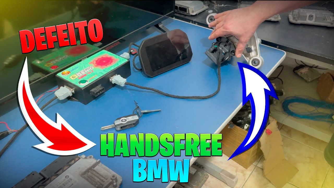 CONSERTO KEYLESS BMW1200 HANDSFREE!