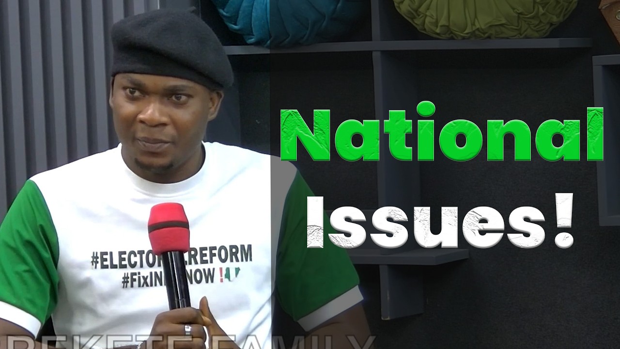 Peter for Nigeria Speaks on National Issues.