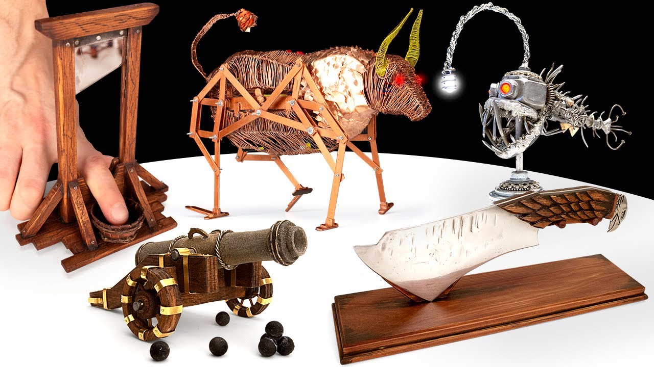 METAL AND WOOD || 5 BREATHTAKING CRAFT IDEAS