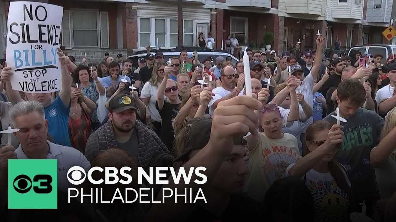 Hundreds attend vigil for Penn State student shot and killed in South Philadelphia