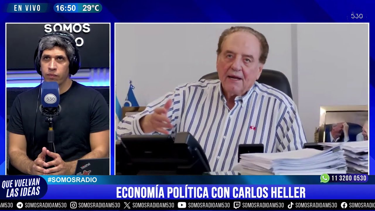 Finanzas, economía real y designación de Carlos Presti - Heller en AM530 con Pablo Caruso - 26-11-25