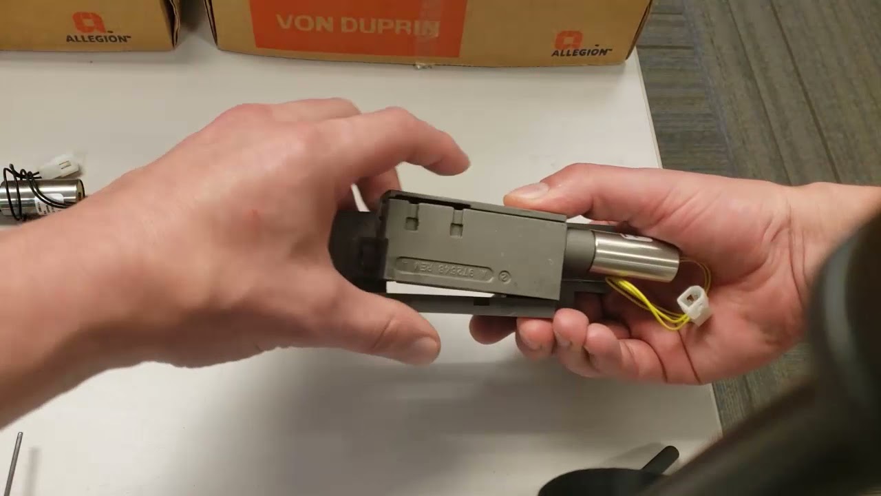 6211 Electric Strike - Parts and Assembly Overview