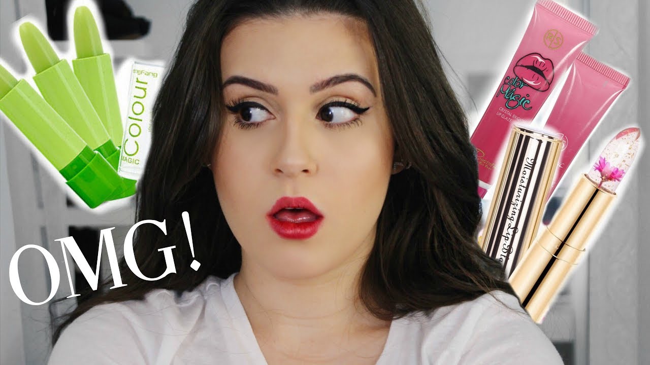 TESTANDO BATONS MEGA ESTRANHOS! Funcionam? | Lorrine Mondin