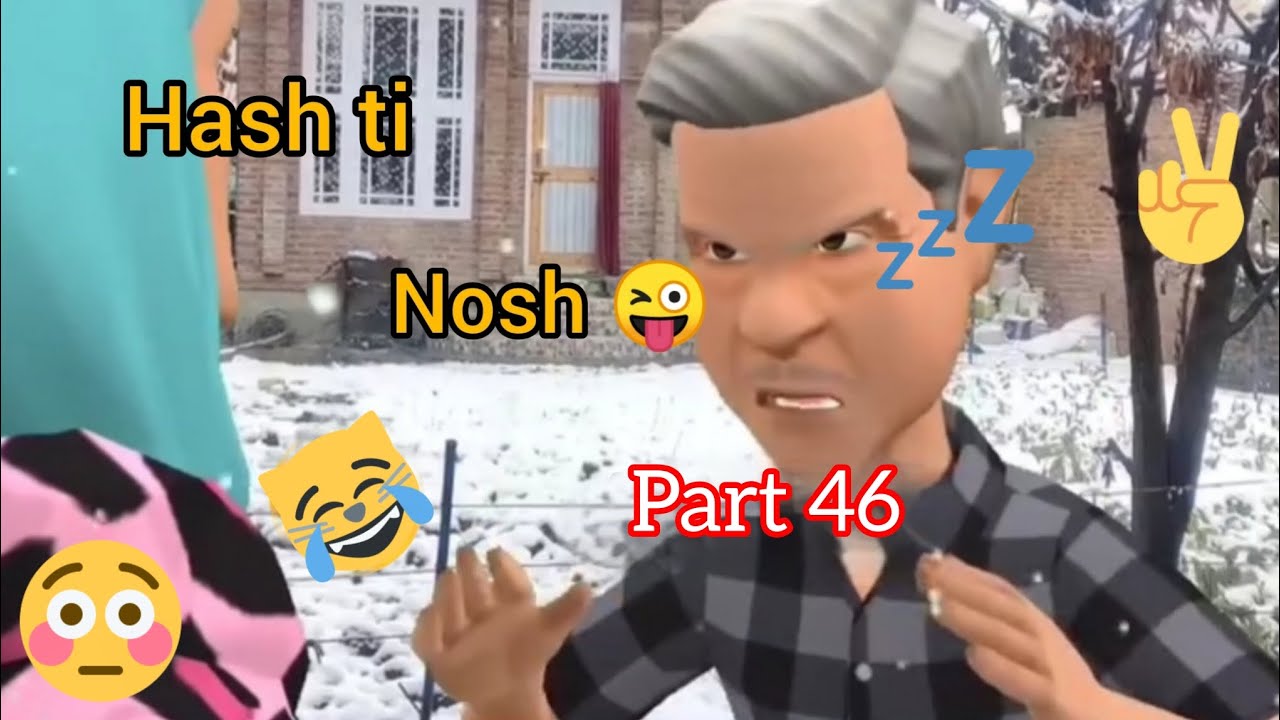 Trosh Hash to Nosh 😝😘 part 46 season 2 @kashmiricartoonverse