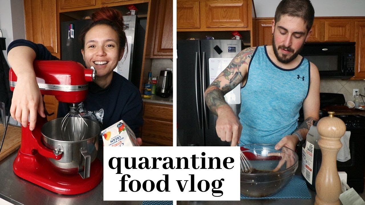 a quarantine vlog: vegan challah, soy curl jerky and other food adventures