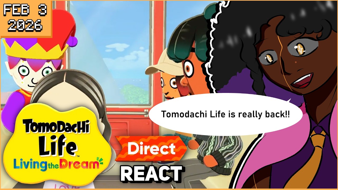 REACTING TO TOMODACHI LIFE DIRECT - I'VE NEVER BEEN HAPPIER!!!