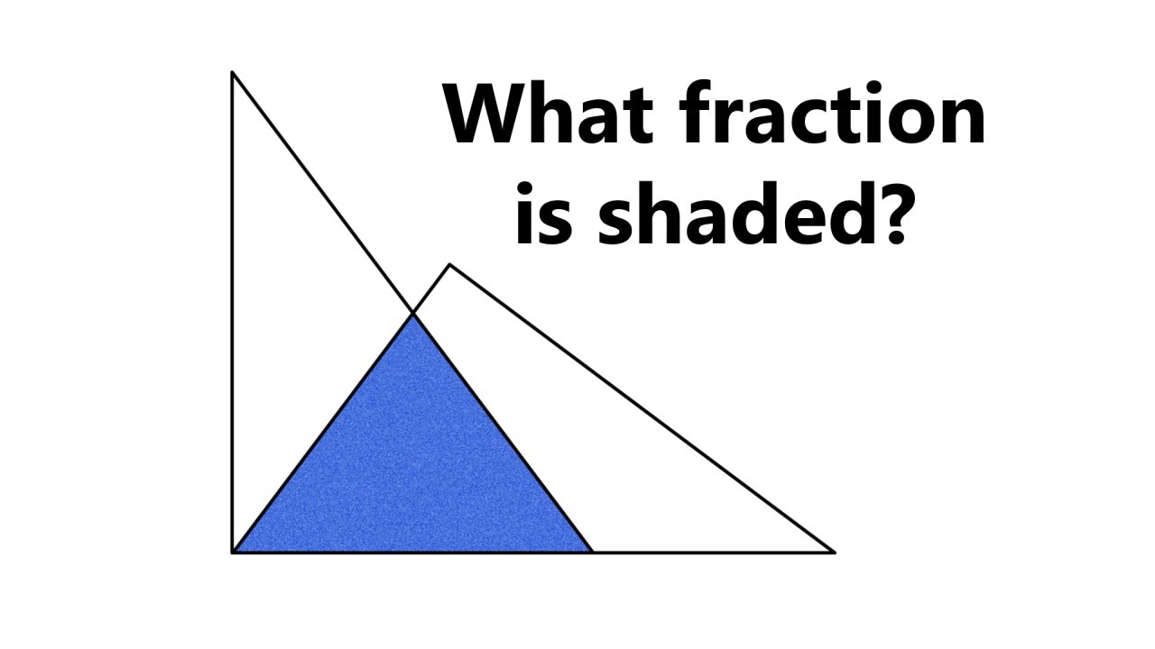 What is the overlapping area when you rotate a right triangle?