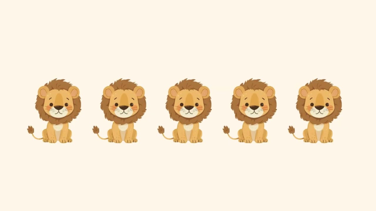 Counting Animals for Kids | Numbers 1–5
