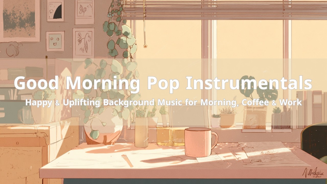Good Morning Pop Instrumentals ☀️ | Happy & Uplifting Background Music for Morning, Coffee & Work