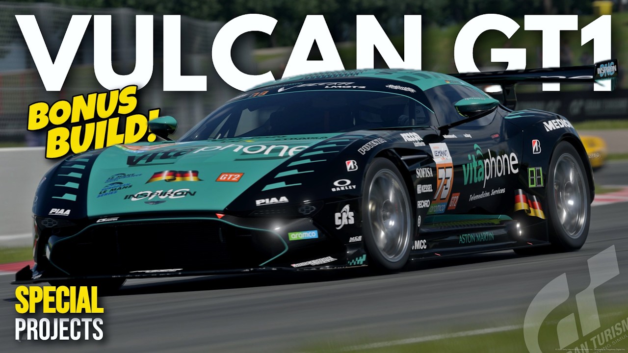 GT7 | Настройка Aston Martin Vulcan GT1 | Бонусная сборка в рамках специальных проектов