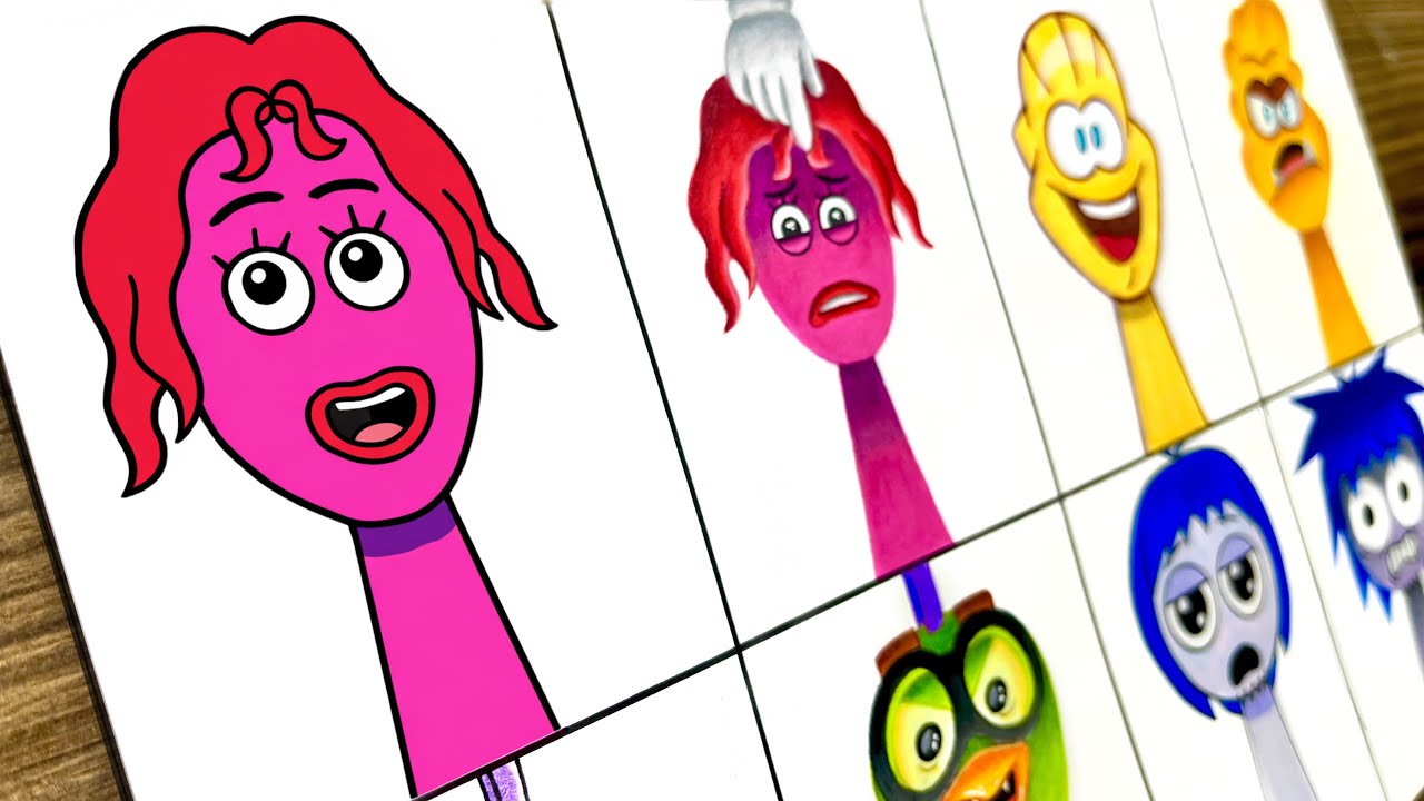 Drawing Incredibox Sprunki OC: Normal VS Horror / NEW My Sprunki OC Phase 