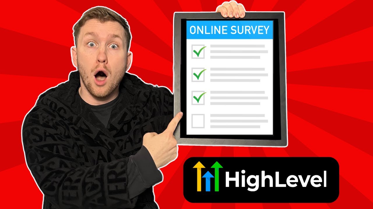 Учебное пособие по созданию опросов на Gohighlevel
