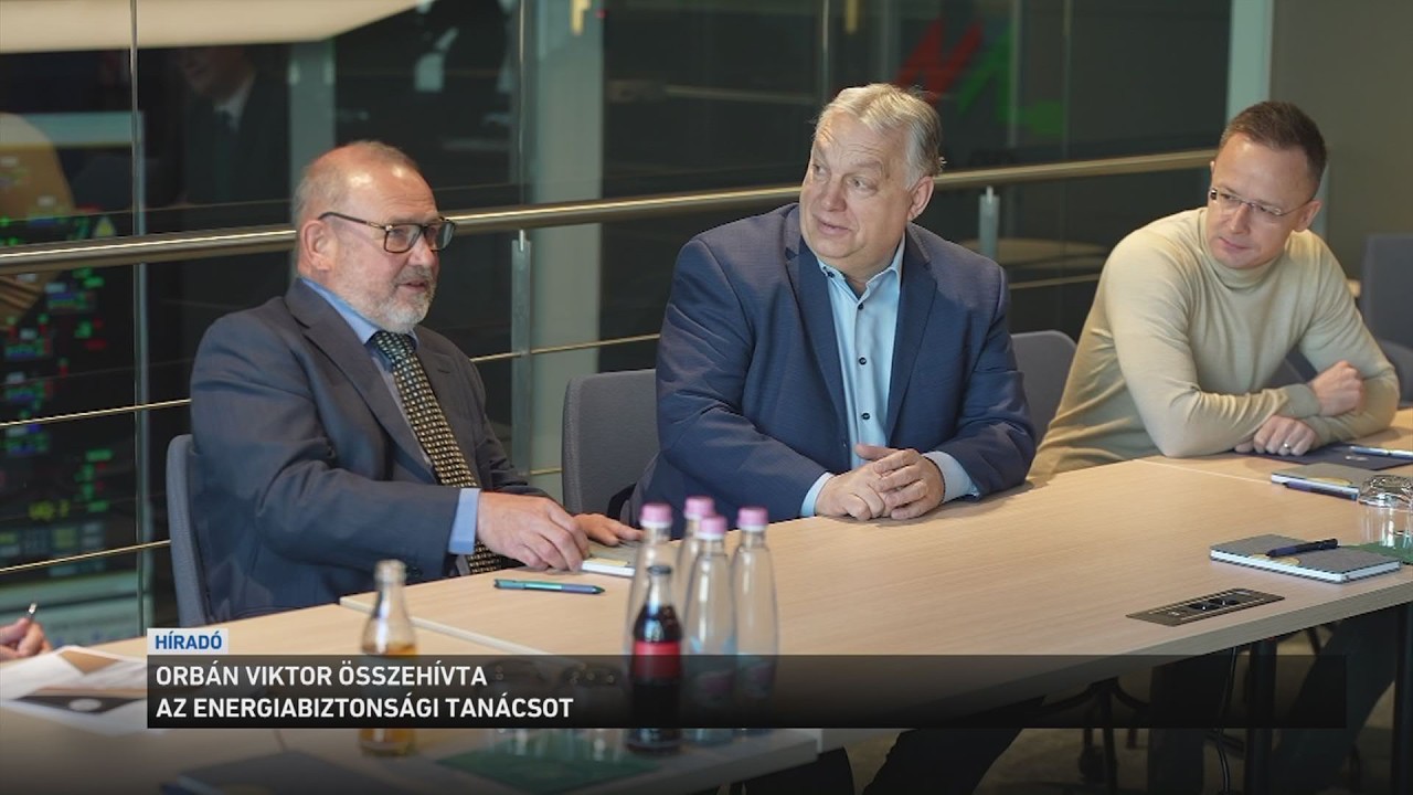 Orbán Viktor összehívta az Energiabiztonsági Tanácsot