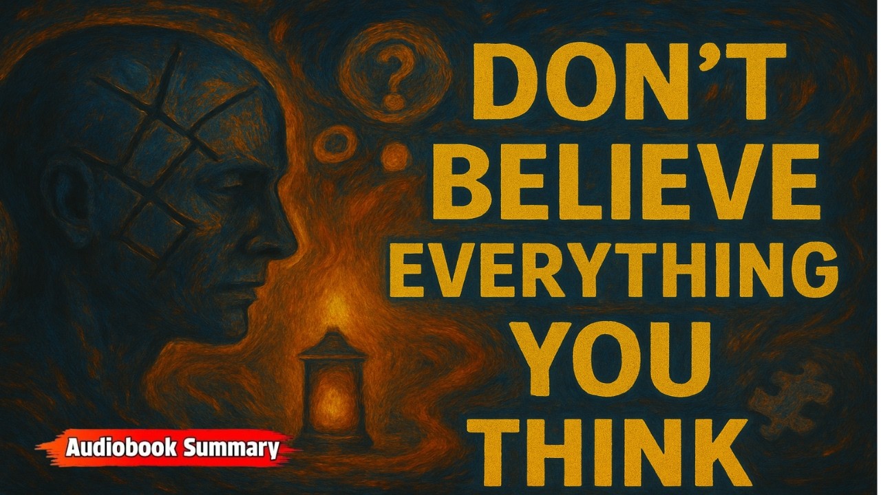 Don't Believe Everything You Think | Audiobook Summary Hindi | End the Cycle of Overthinking
