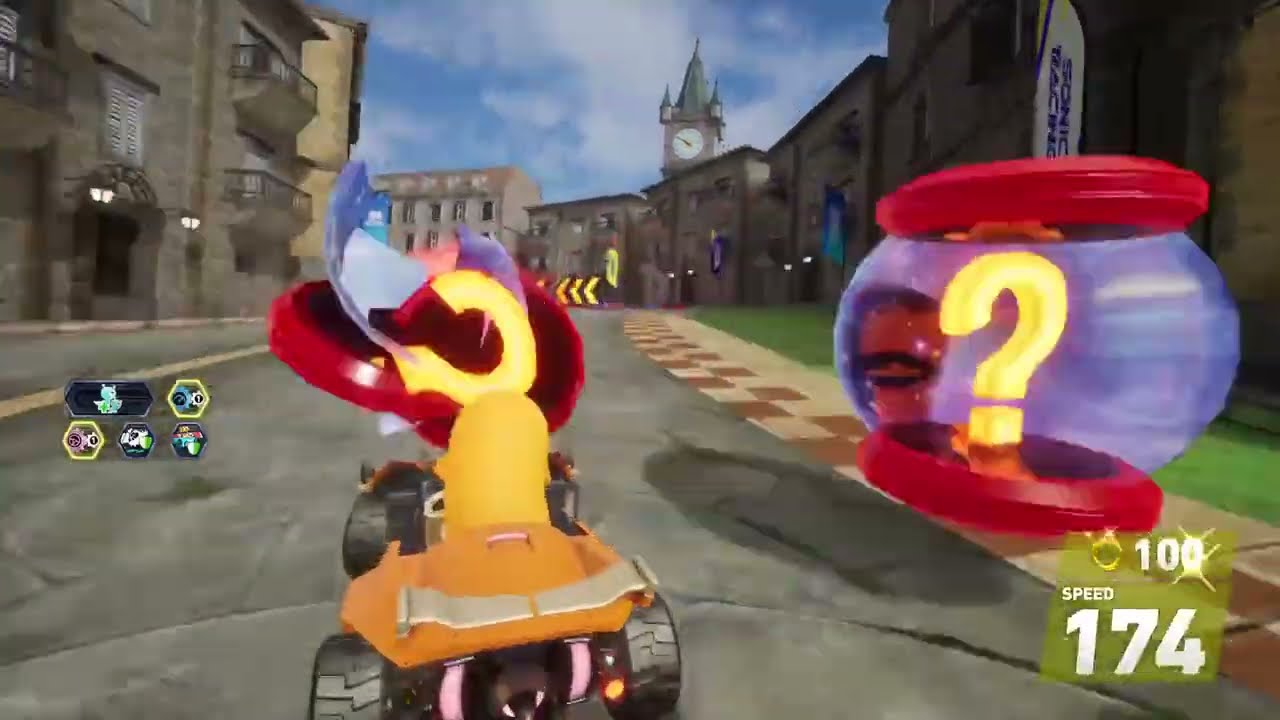 I LOVE PAC MAN GHOSTS | SONIC RACING CROSSWORLD