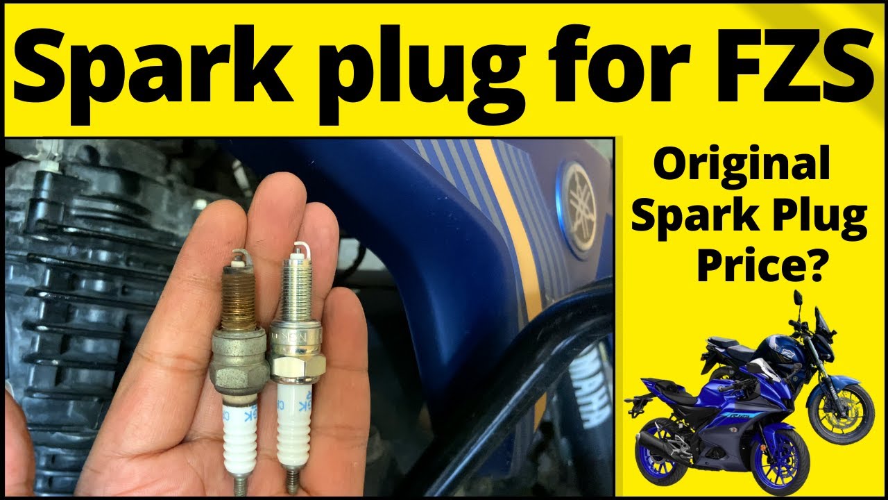 Spark plug for Yamaha FZ | Yamaha spark plug price | Yamaha FZ spark plug