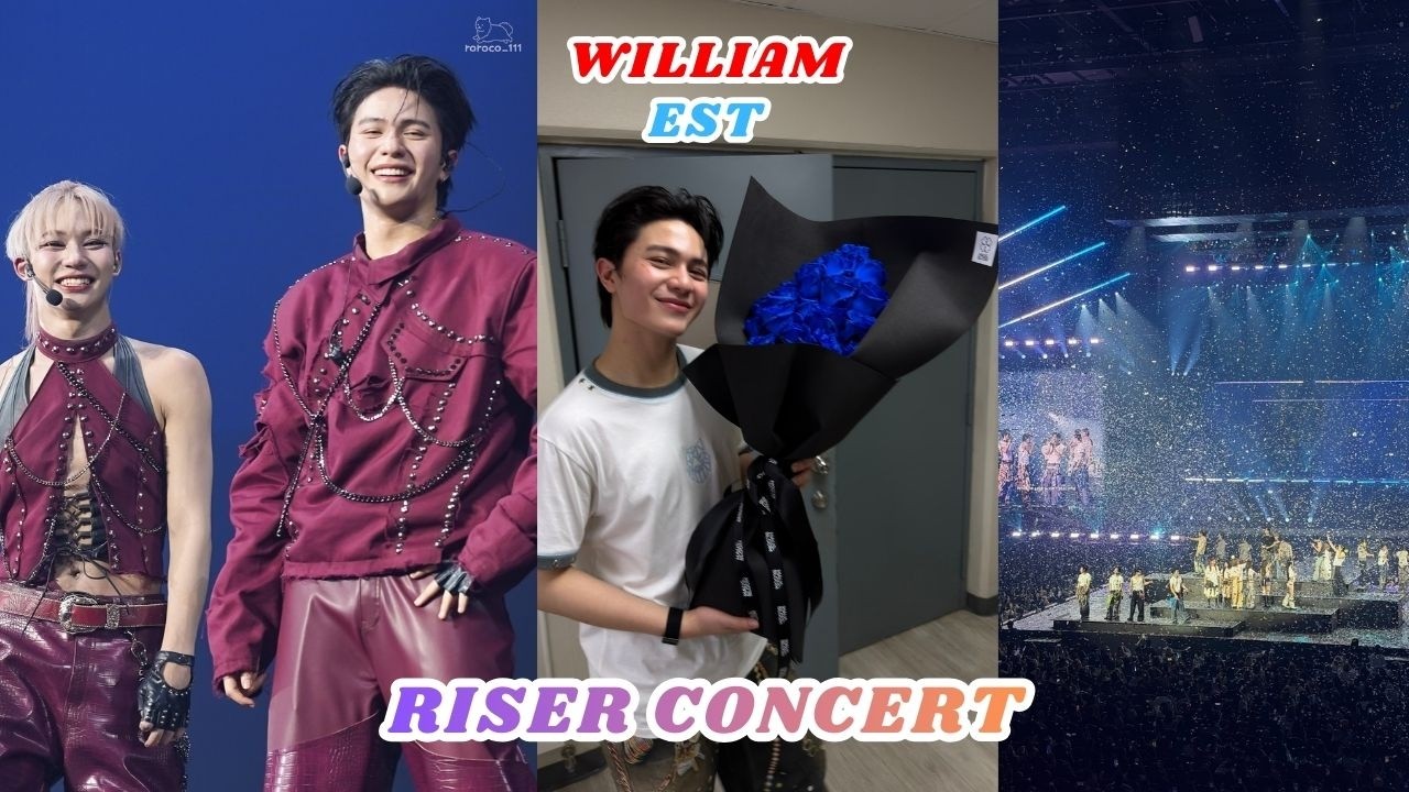 RISER CONCERT WITH WILLIAMEST  🎸🦈 🌈 #williamest