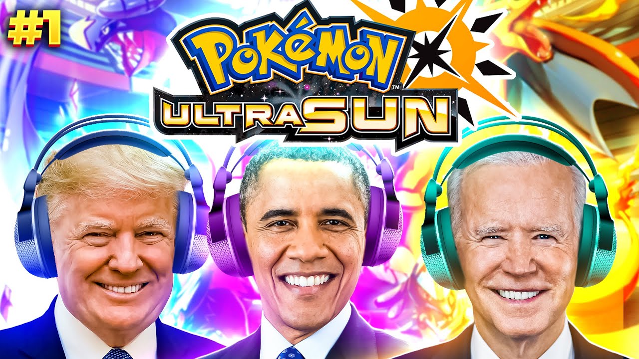 US Presidential Pokemon Challenge: Ultra Sun and Moon - (Episode 1) | Discoml