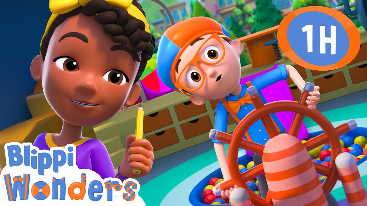 The Valentine's Day Ultimate Playground?! 💘🥰 | Blippi Wonders  | Moonbug Kids