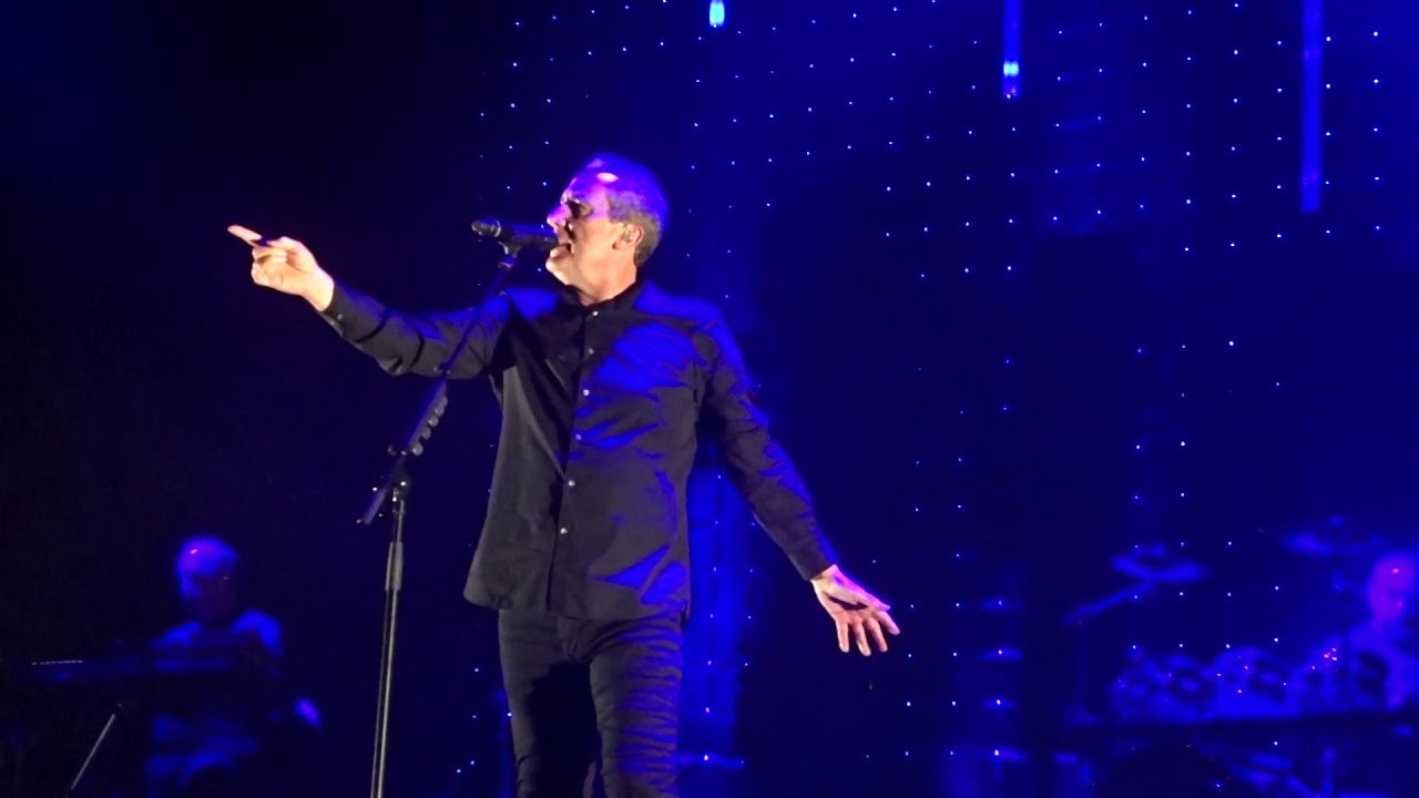 OMD Intro Stanlow. Liverpool Empire 4th November 2019