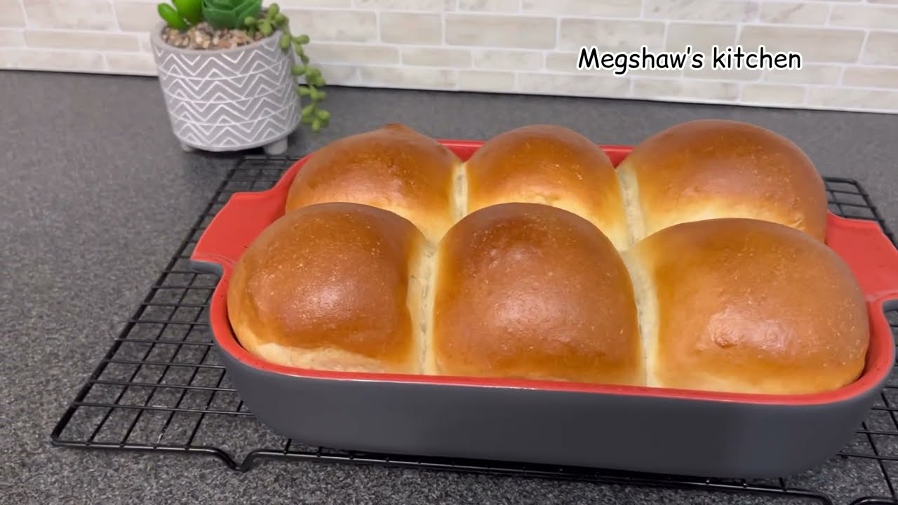 30 Ways to Make Bread - Part 1 - Milk Bread rolls | Megshaw's Kitchen