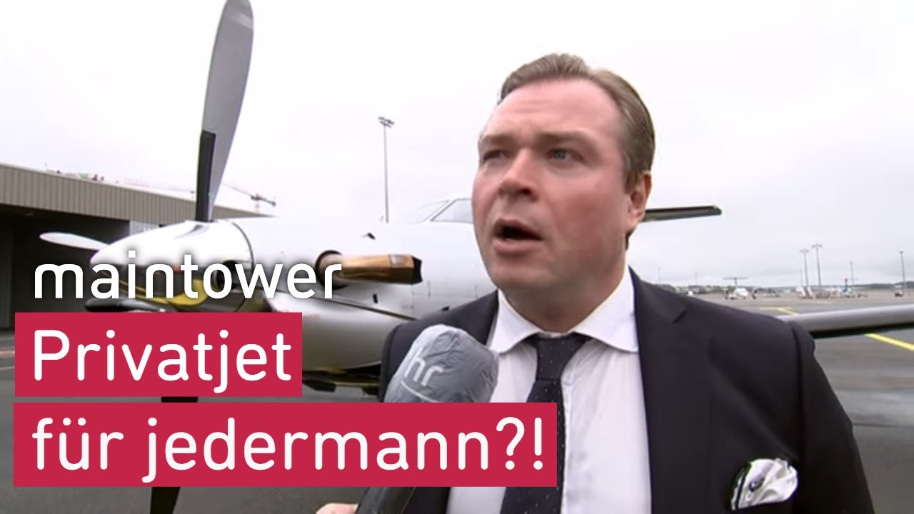 Reisen im Privatjet – ab Egelsbach für jedermann | maintower