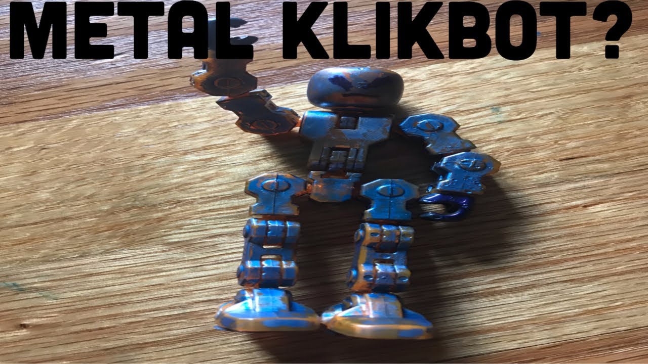 Making  a METAL Klikbot (Fan-made) (Klikbot customization)