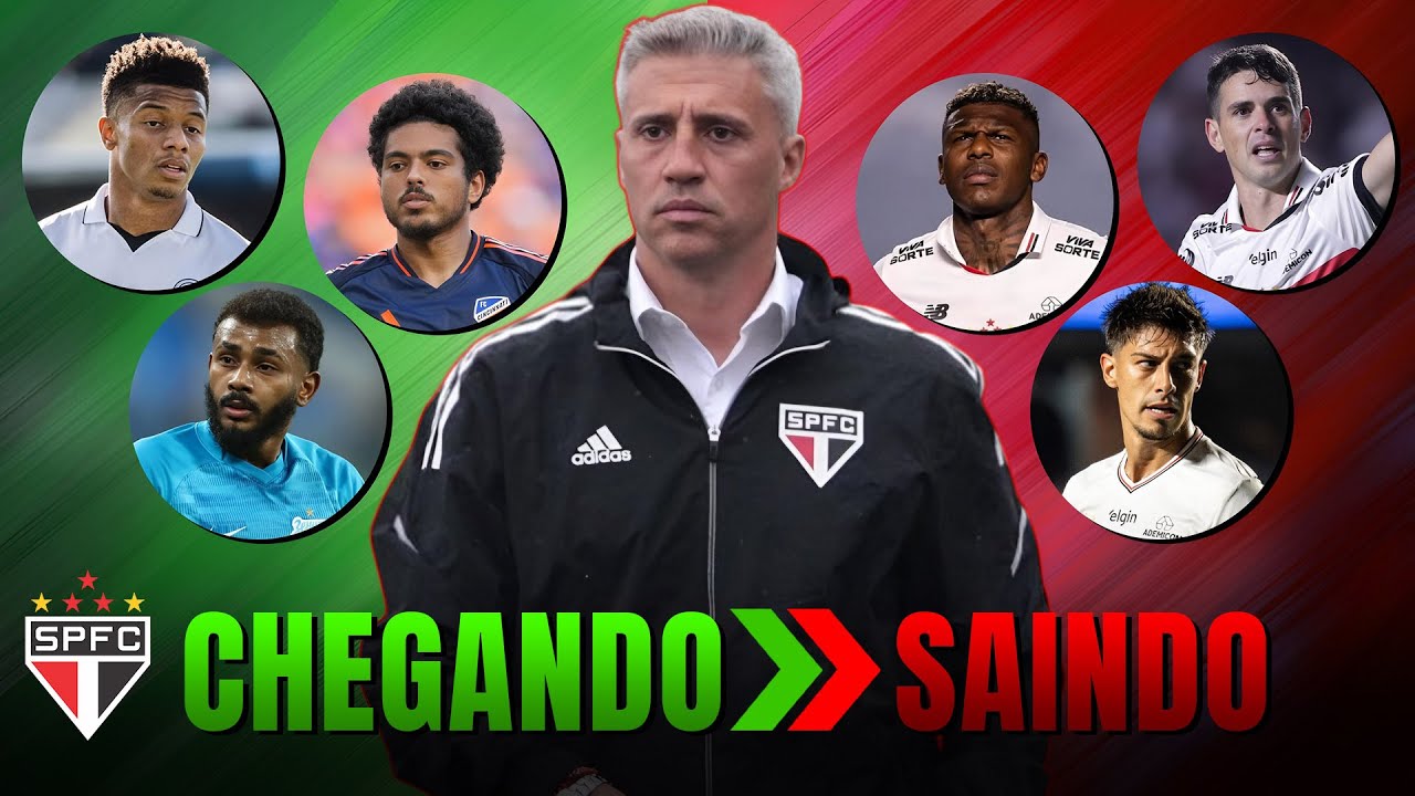 MONTANDO O S&Atilde;O PAULO PARA 2026 | 11 JOGADORES DE SA&Iacute;DA | 12 REFOR&Ccedil;OS PARA O TRICOLOR